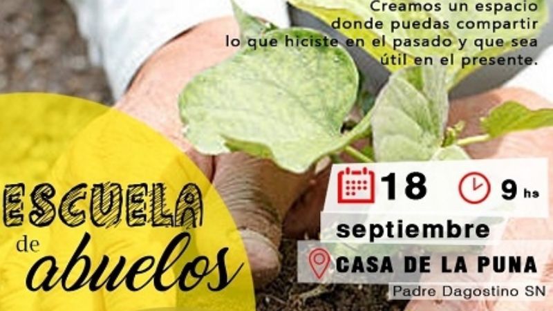 Convocan a adultos mayores a participar de una capacitación