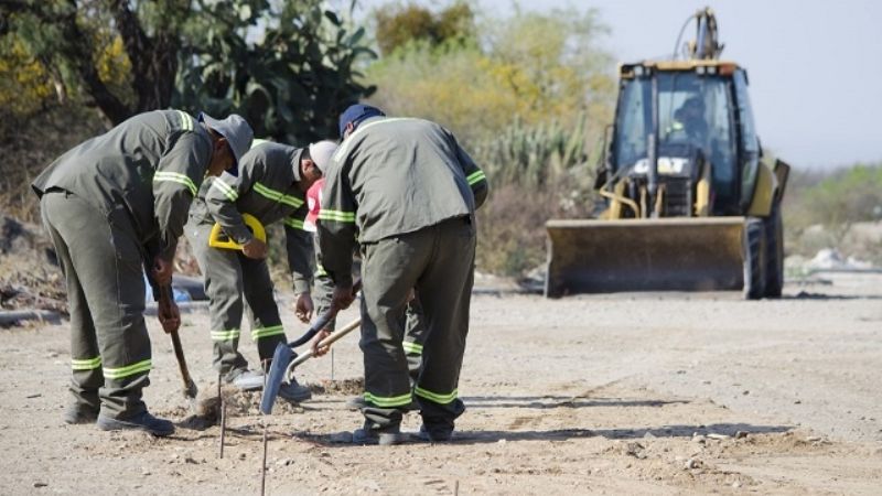Avanza la obra de la nueva avenida Oeste