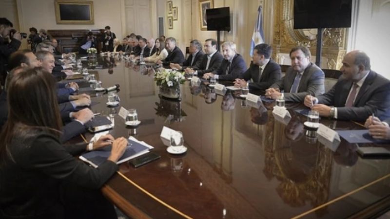 Macri avanzó con los gobernadores para lograr el Presupuesto 2019