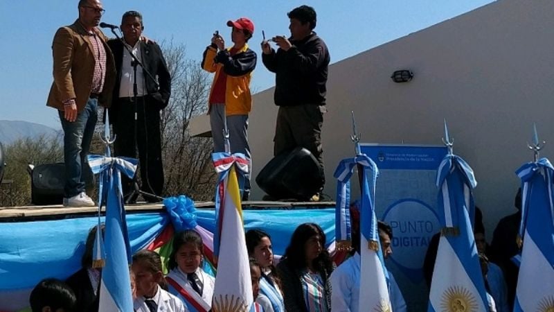 Gómez inauguró punto digital en el CIC de San José