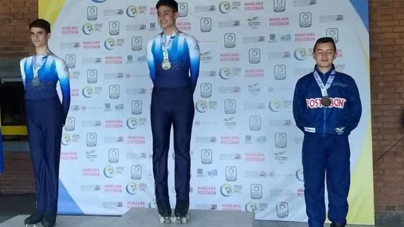 Gran actuación de patinadores catamarqueños en el Panamericano de Bogotá
