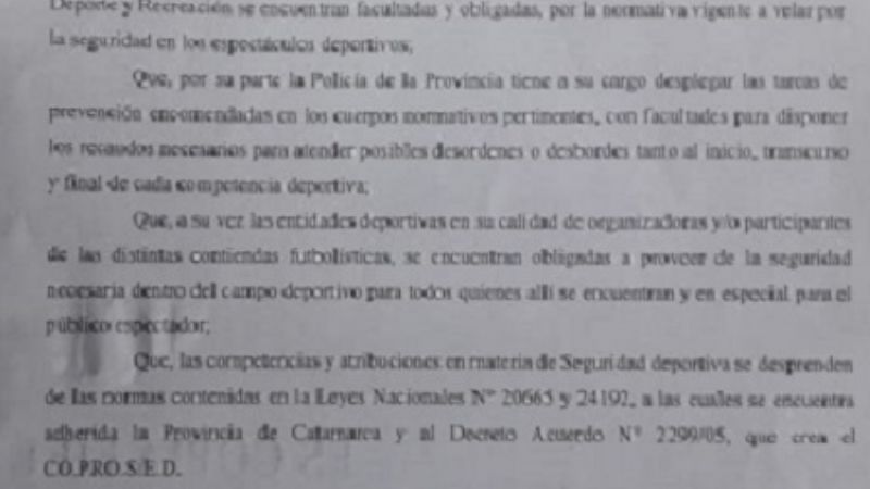Acuerdo oficial para que vuelva el fútbol a Las Chacras