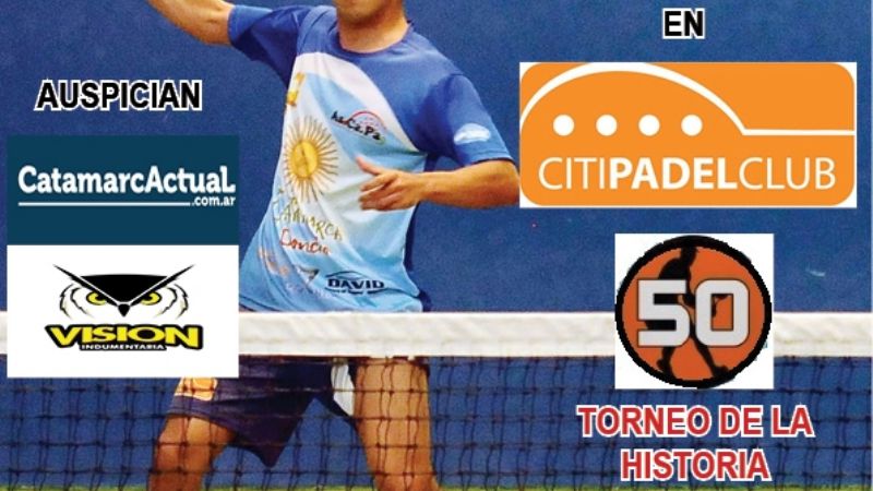 Padel: La Copa Saque y Volea llega a su 50° Edición