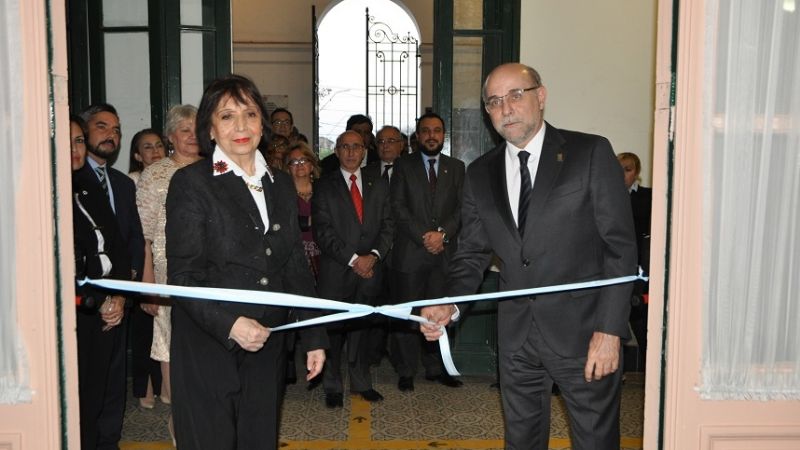 En el 46º aniversario de la UNCA, se inauguraron las refacciones del Aula Magna
