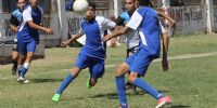 ACCIÓN DE JUEGO entre Las Chacras y Tinogasta en Sub 15.