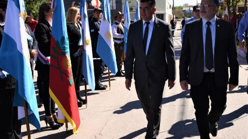 Senadores en las celebraciones por el 385° aniversario de Pomán