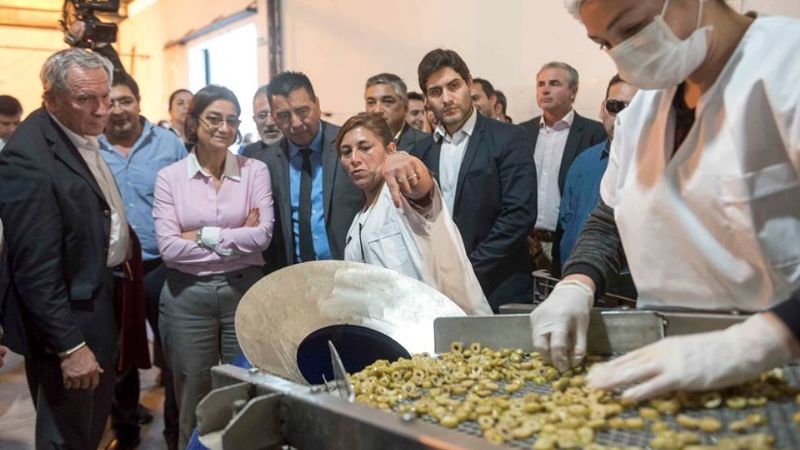 Lucía celebró con el pueblo de Pomán