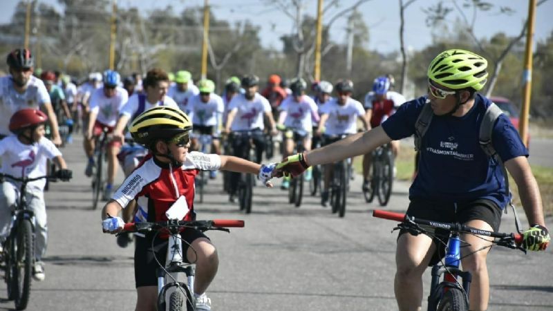 Con gran éxito, se desarrolló la bicicleateada sustentable