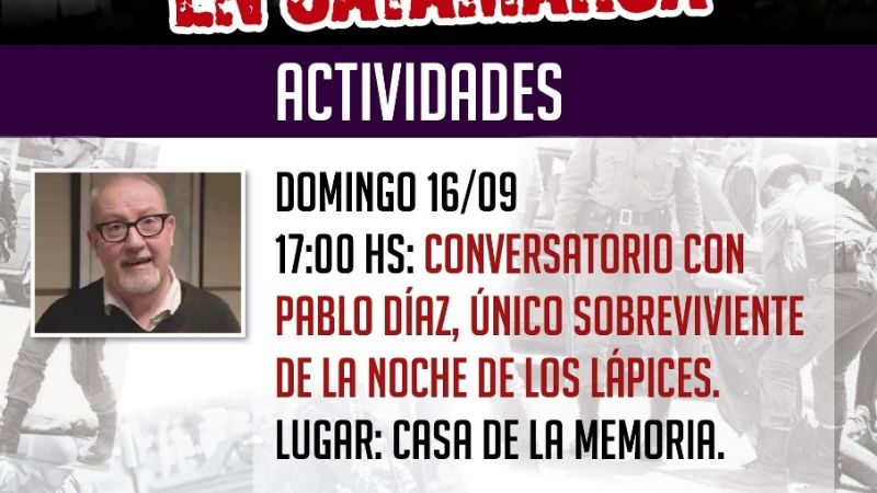 “Los lápices siguen escribiendo en Catamarca”