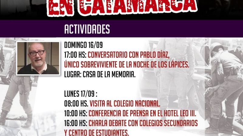 “Los lápices siguen escribiendo en Catamarca”