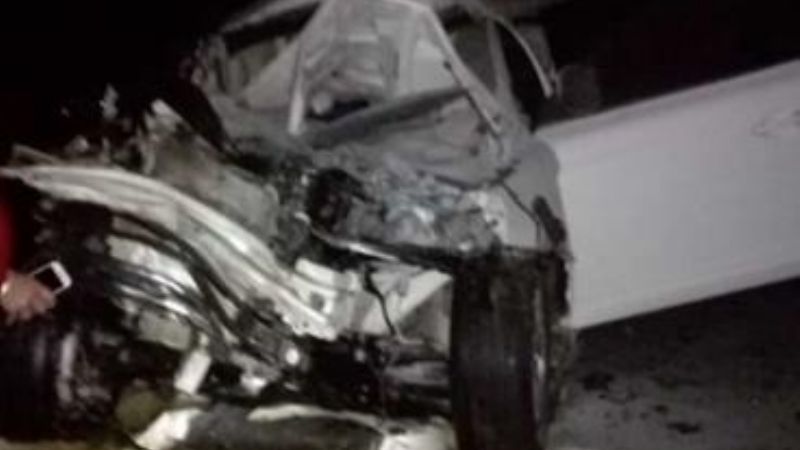 Las imágenes del terrible accidente en el que murió De la Sota