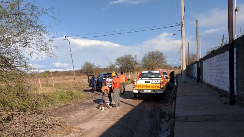 Retorna la calma a Santa Rosa tras el fuerte temporal