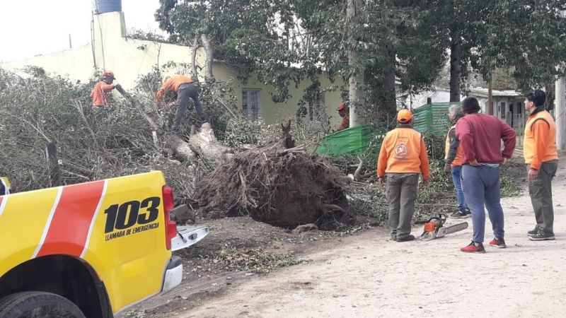Retorna la calma a Santa Rosa tras el fuerte temporal