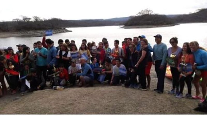 Juegos Evita: Finales Provinciales de Kayak en el dique de Collagasta