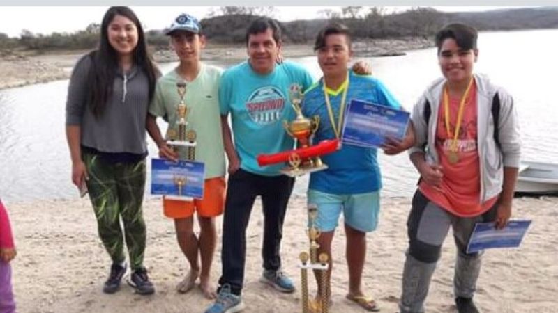 Juegos Evita: Finales Provinciales de Kayak en el dique de Collagasta