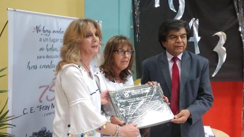 Bodas de Brillantes de la Escuela rural Fray Mamerto Esquiú