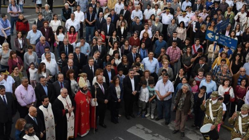 Jalil en el centenario de la Iglesia Maronita en Tucumán