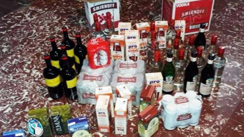Secuestran cargamento de bebidas alcohólicas en El Rodeo