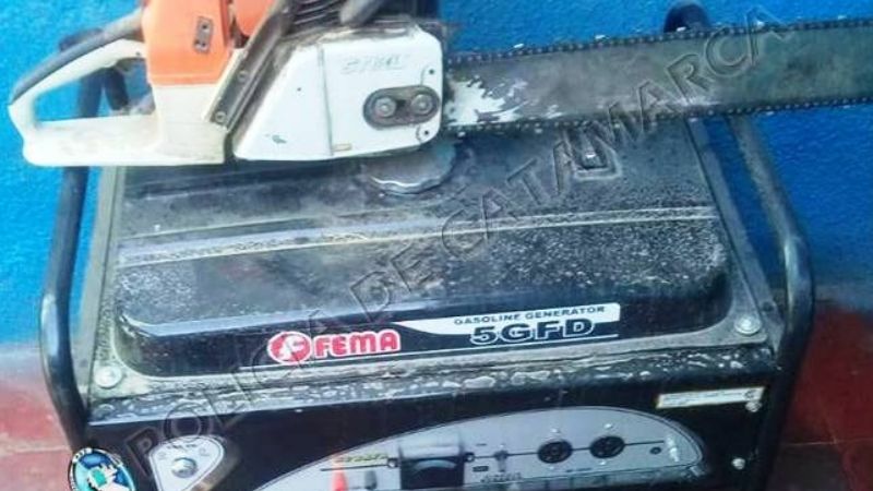 Recuperan elementos robados en allanamientos y desbaratan una banda en Belén