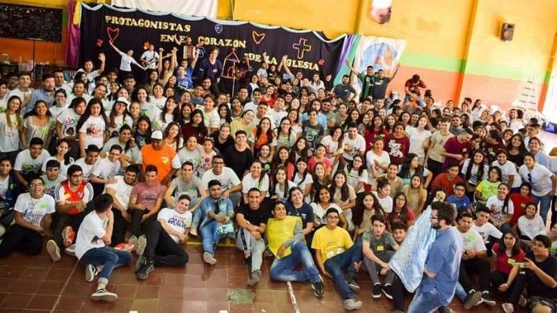 Cientos de jóvenes dieron impulso a su compromiso evangelizador