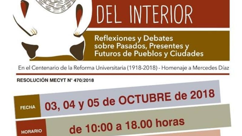 Conferencia sobre el Congreso de Ciudades y Pueblos del Interior