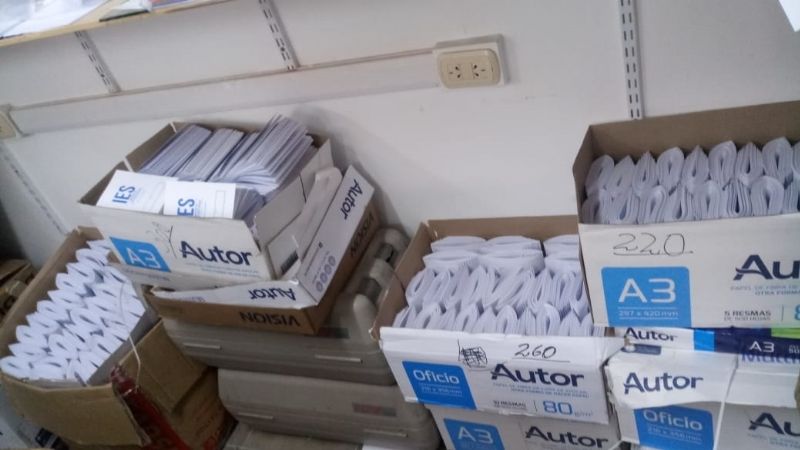 El Senado imprimió 7 mil libretas destinadas a estudiantes terciarios