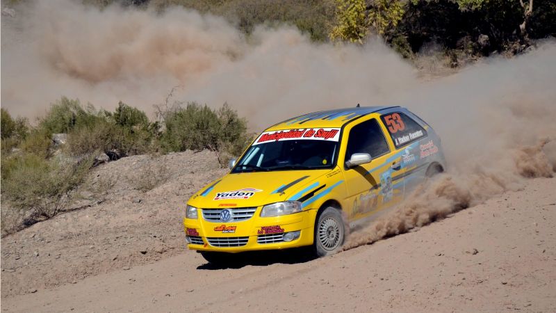 En Saujil se corre la 6ta. fecha del Rally del Oeste