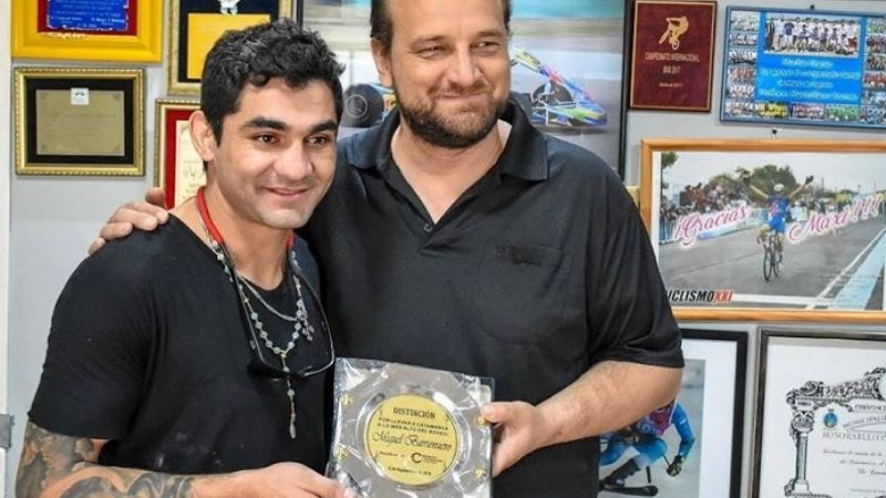 “El Zurdo” Barrionuevo visitó y agradeció a Brumec