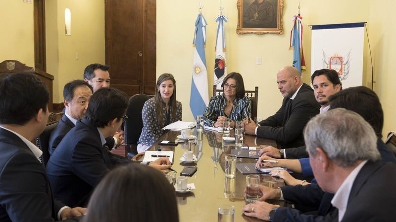Reunión con empresarios mineros de proyectos de litio