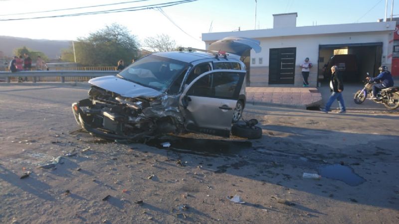 Fuerte choque en el norte de la Capital
