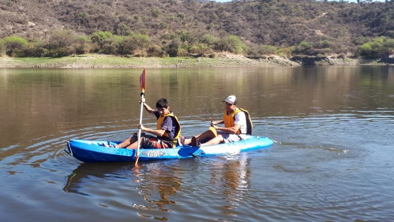 Encuentro de paracanotaje para los alumnos del Centro Terapéutico Integral