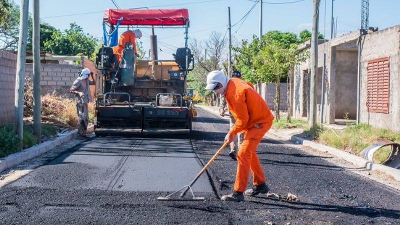 Por primera vez, los barrios Juan Domingo Perón y CGT tendrán asfalto