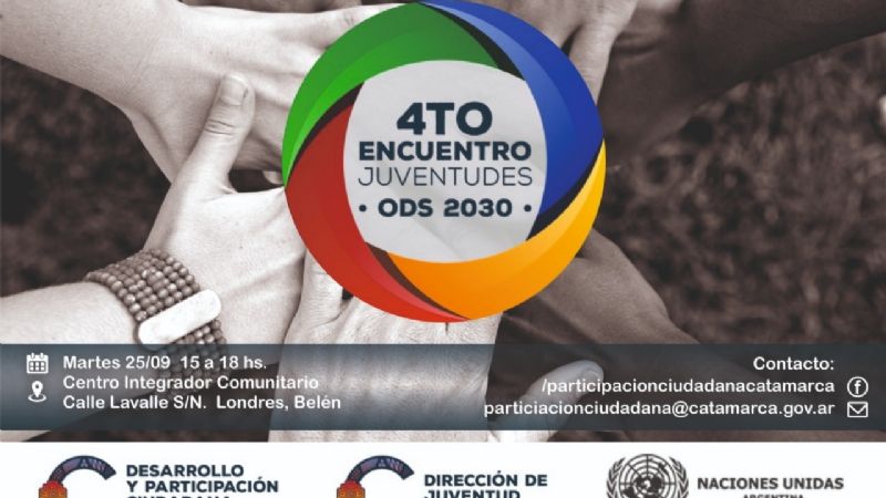 En Londres se realizará el 4° encuentro de las juventudes de Catamarca