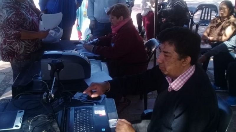 Renovación de carnés de OSEP en Saujil