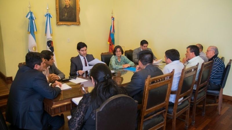 La Gobernadora se reunió con Intendentes
