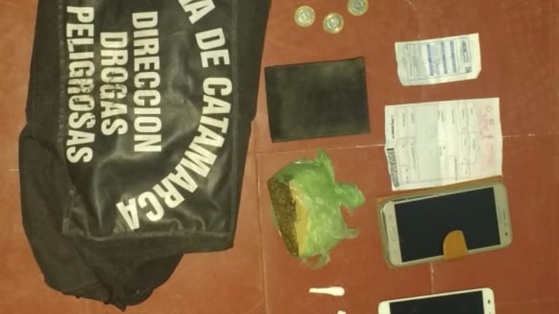 Secuestran droga en Belén: Hay un detenido