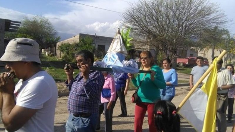 En Andalgalá celebraron a la Virgen de la Merced