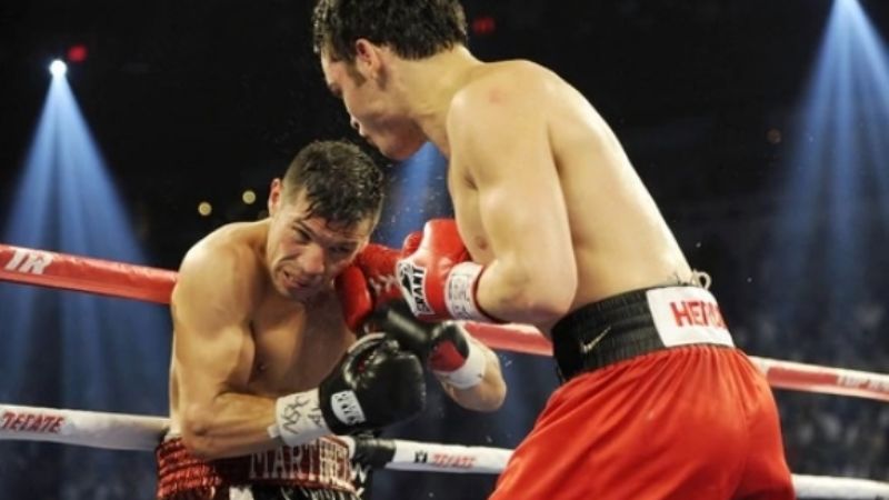 "Maravilla" Martínez tiene arreglada la revancha con Chávez