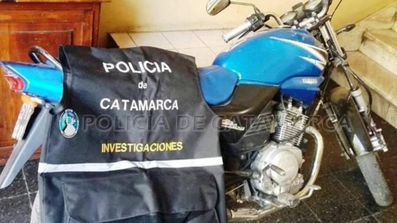 Buscaban una moto robada, y encontraron otra sustraída en 2013