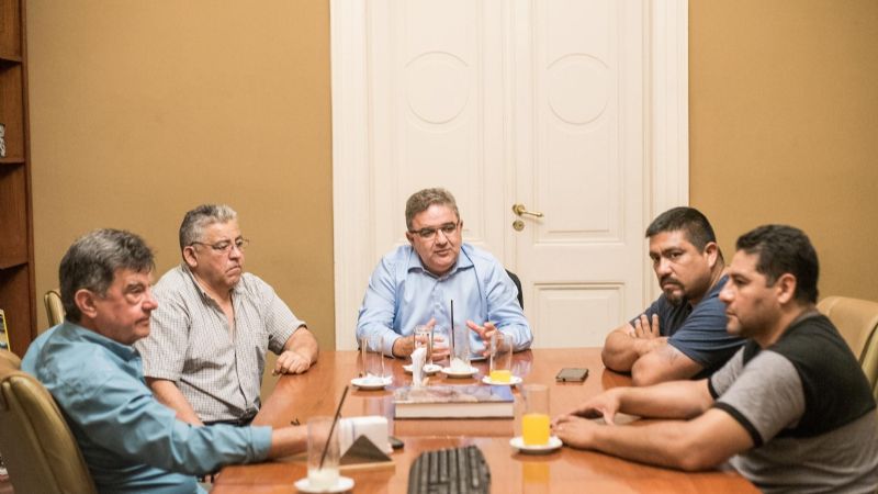 El intendente Jalil recibió al SOEM por el plus de salud