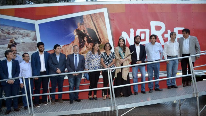 Funciona en Catamarca el trailer promocional del Ente Norte