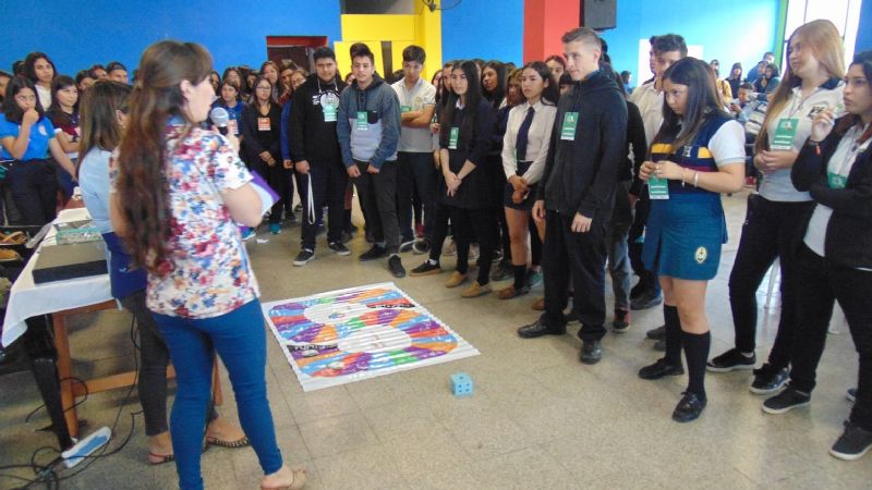 Taller sobre Embarazo No Intencional en la Adolescencia a escuelas de Valle Viejo