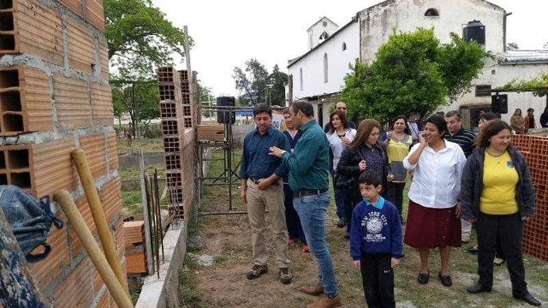 CPIC Primario: recomenzaron obras con importante aporte del Municipio