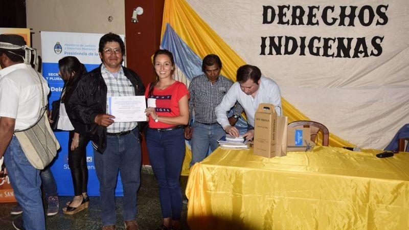 Se brindó capacitación sobre derechos indígenas en Santa María
