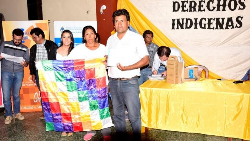 Se brindó capacitación sobre derechos indígenas en Santa María