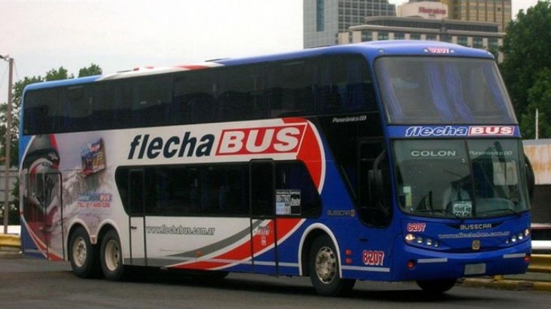 Flecha Bus pidió concurso preventivo, afectada por la caída de las ventas