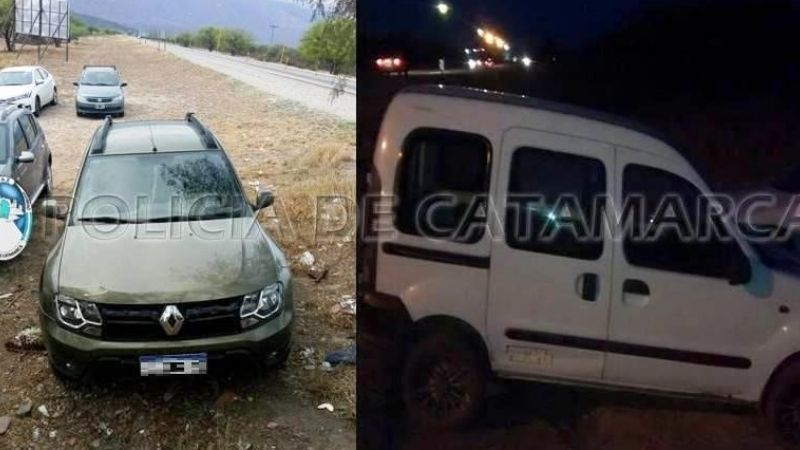 Más de 60 vehículos secuestrados en distintos controles