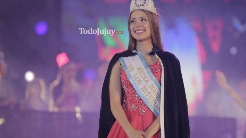 La representante de Santa Fe es la nueva Reina Nacional de los Estudiantes