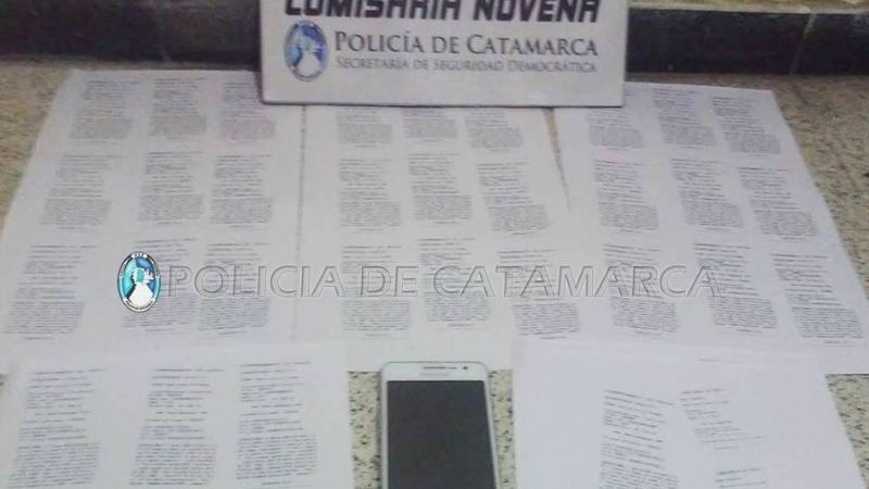 Mujer aprehendida por estafas telefónicas