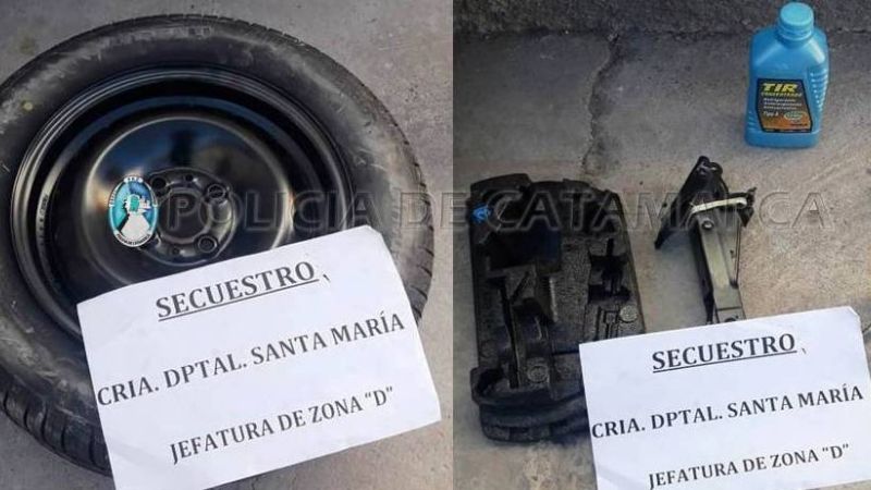 Esclarecen robos en Santa María